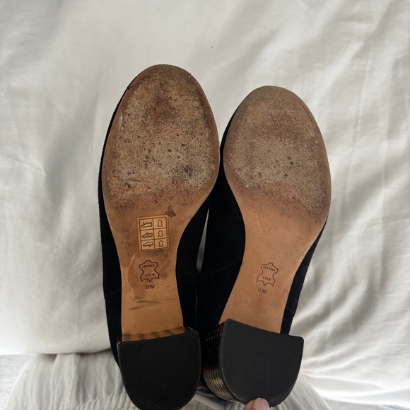 Tory Burch Star Cutout Olympia Suede Booties - Picture 3 of 4